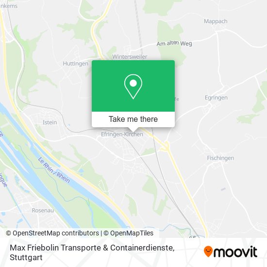 Max Friebolin Transporte & Containerdienste map