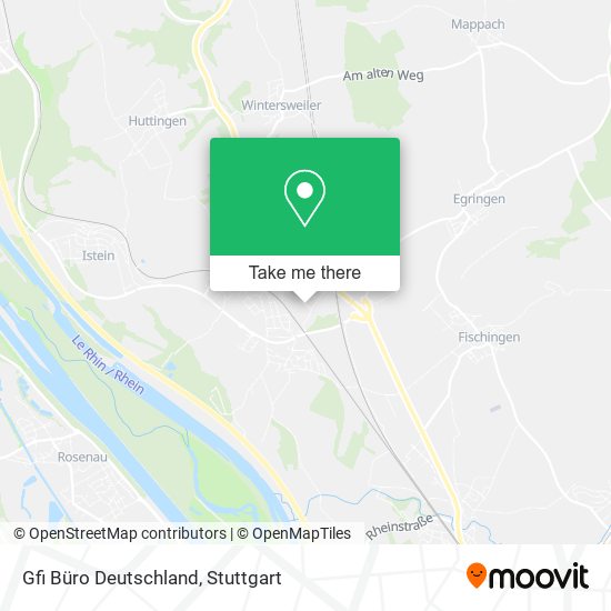 Gfi Büro Deutschland map