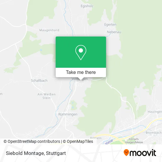 Карта Siebold Montage