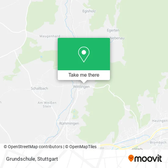 Карта Grundschule