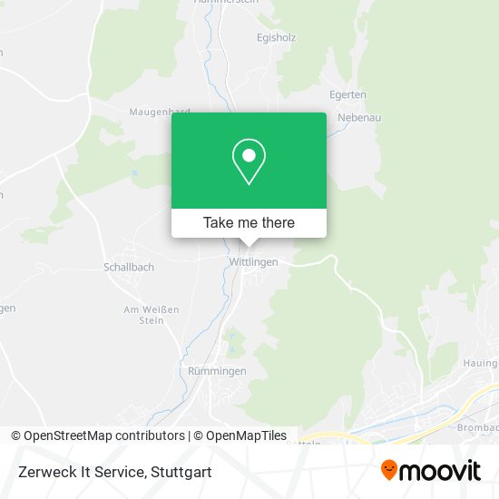 Zerweck It Service map