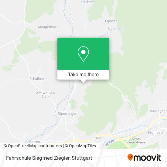 Fahrschule Siegfried Ziegler map