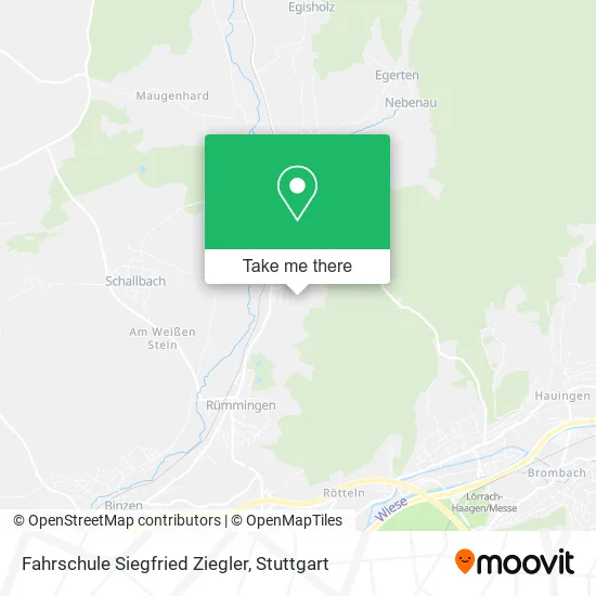 Карта Fahrschule Siegfried Ziegler
