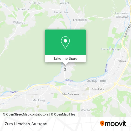 Карта Zum Hirschen