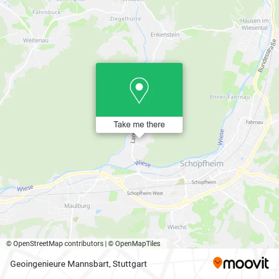 Карта Geoingenieure Mannsbart