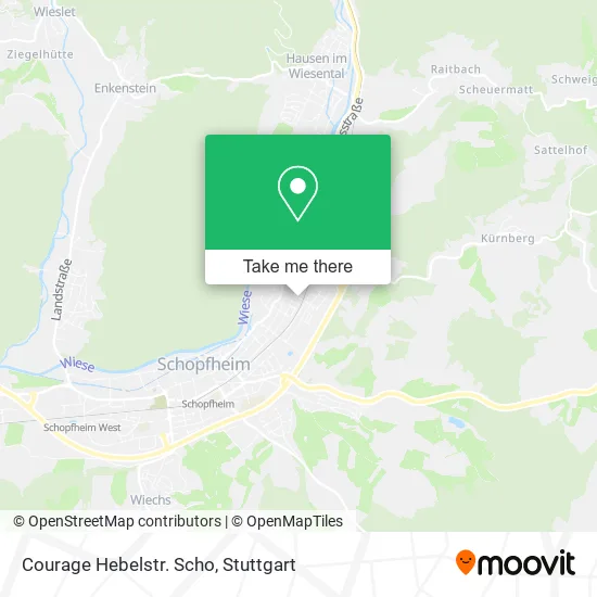 Карта Courage Hebelstr. Scho