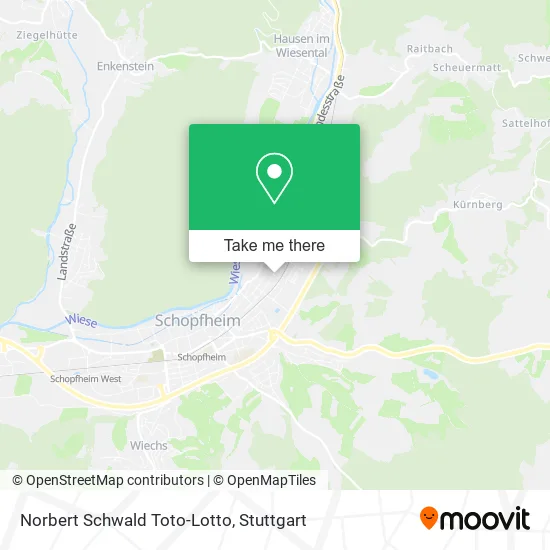 Карта Norbert Schwald Toto-Lotto