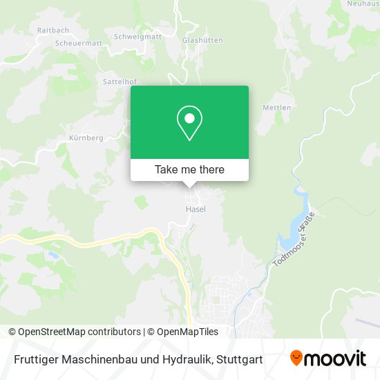 Fruttiger Maschinenbau und Hydraulik map