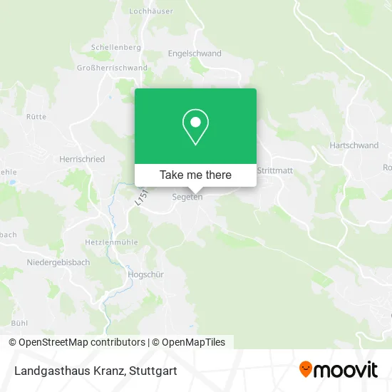 Карта Landgasthaus Kranz