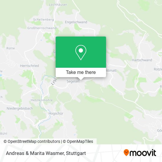 Andreas & Marita Wasmer map