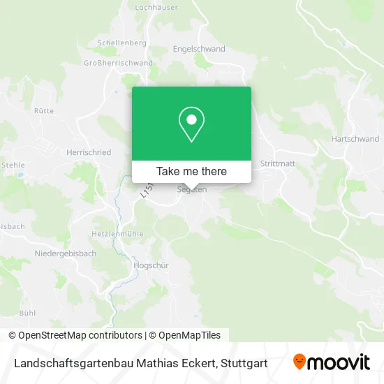 Карта Landschaftsgartenbau Mathias Eckert