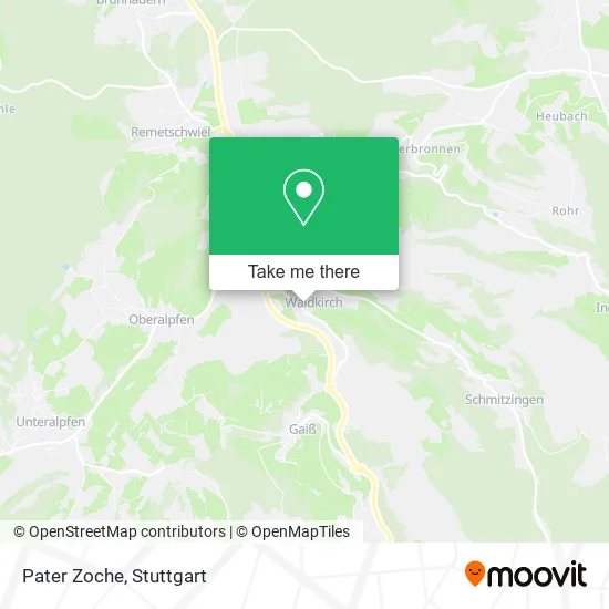 Карта Pater Zoche
