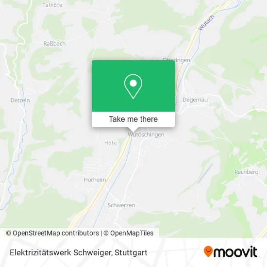 Карта Elektrizitätswerk Schweiger