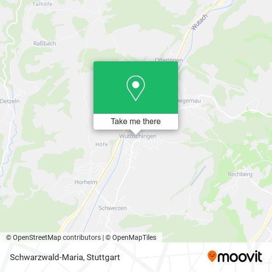 Карта Schwarzwald-Maria