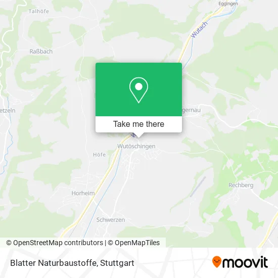 Карта Blatter Naturbaustoffe