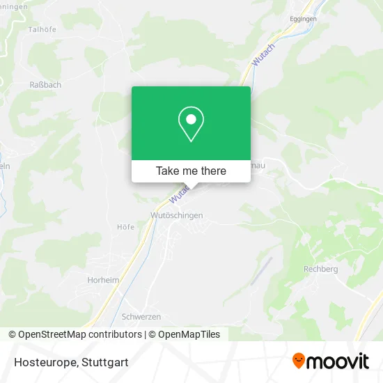 Карта Hosteurope