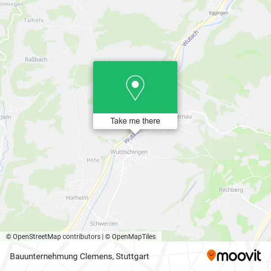 Карта Bauunternehmung Clemens