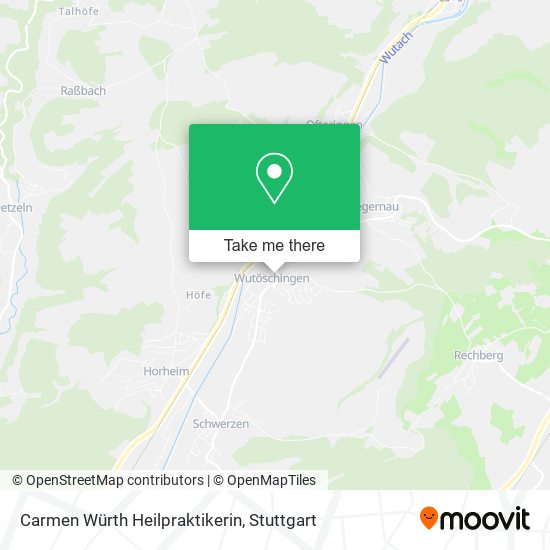 Carmen Würth Heilpraktikerin map