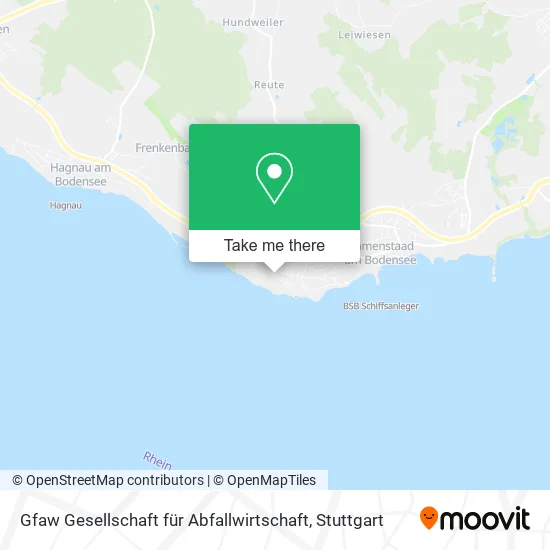 Карта Gfaw Gesellschaft für Abfallwirtschaft