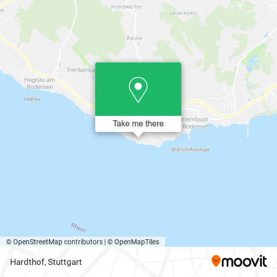 Hardthof map