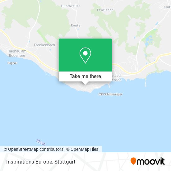 Карта Inspirations Europe