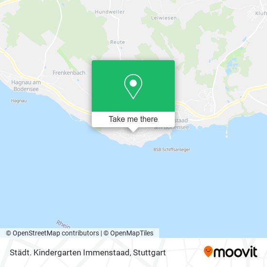 Städt. Kindergarten Immenstaad map