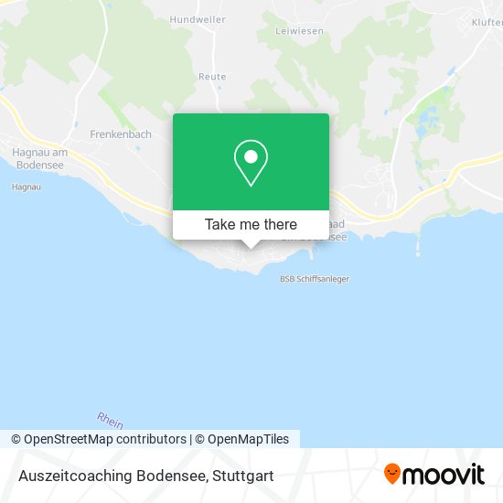 Auszeitcoaching Bodensee map