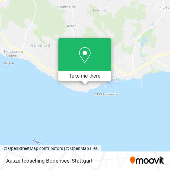 Карта Auszeitcoaching Bodensee