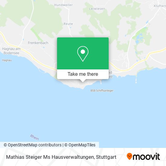Mathias Steiger Ms Hausverwaltungen map