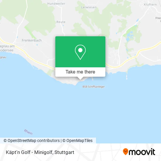 Карта Käpt'n Golf - Minigolf