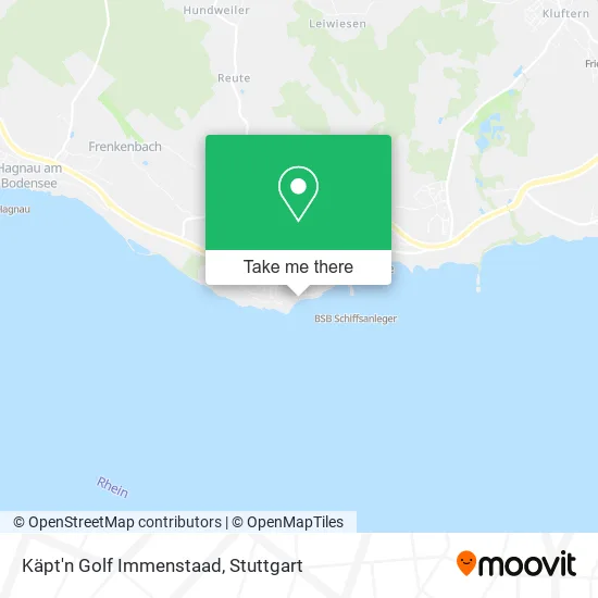 Карта Käpt'n Golf Immenstaad