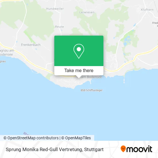 Карта Sprung Monika Red-Gull Vertretung