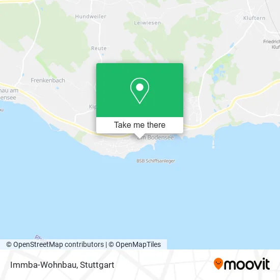 Карта Immba-Wohnbau