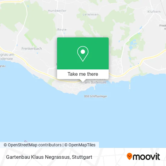 Карта Gartenbau Klaus Negrassus