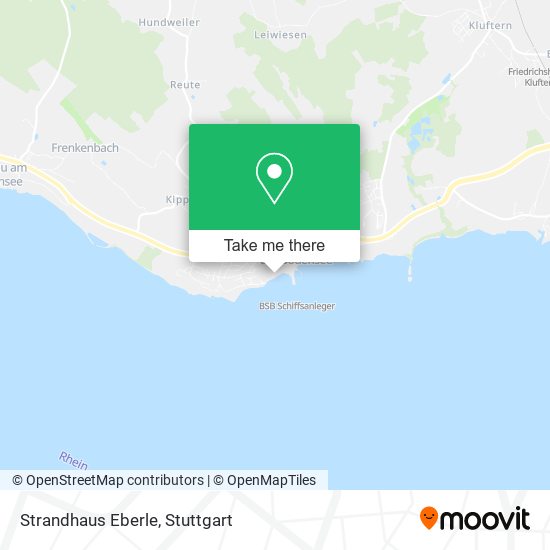 Strandhaus Eberle map