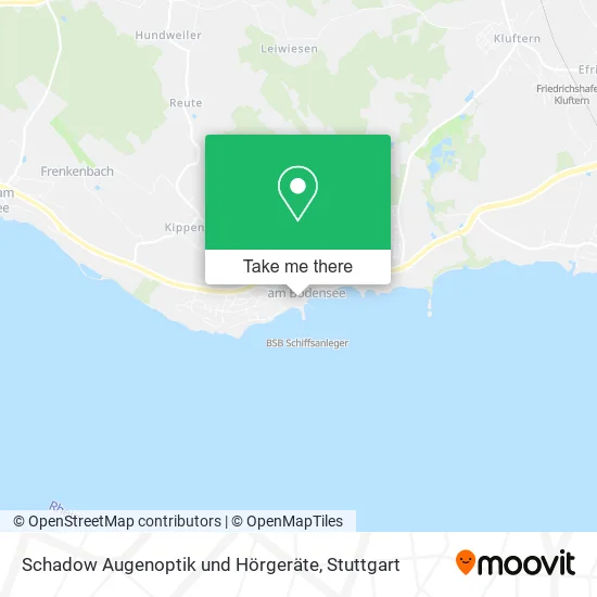 Карта Schadow Augenoptik und Hörgeräte