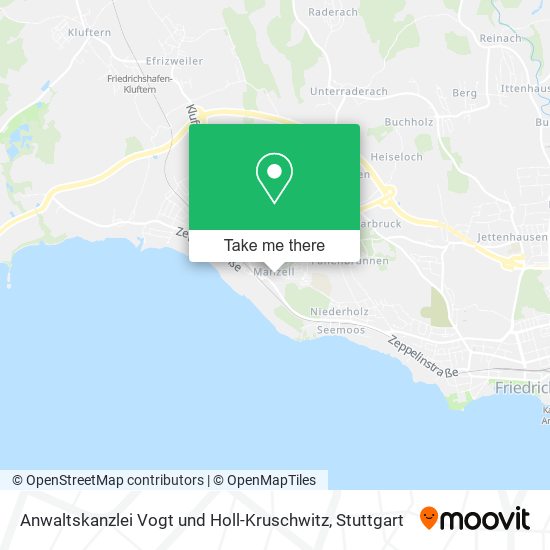 Anwaltskanzlei Vogt und Holl-Kruschwitz map