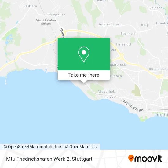 Карта Mtu Friedrichshafen Werk 2
