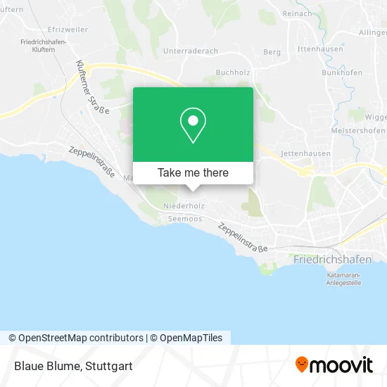 Карта Blaue Blume