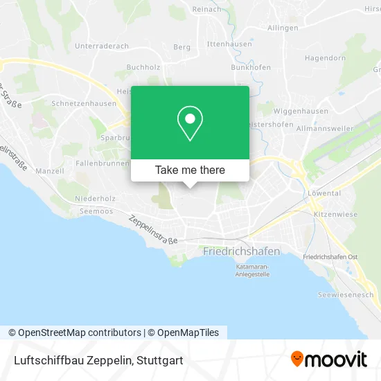 Карта Luftschiffbau Zeppelin