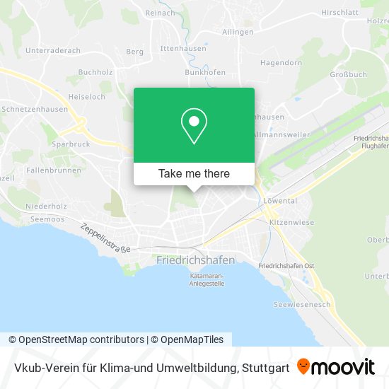Карта Vkub-Verein für Klima-und Umweltbildung