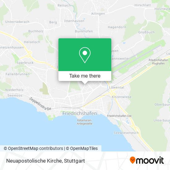 Neuapostolische Kirche map