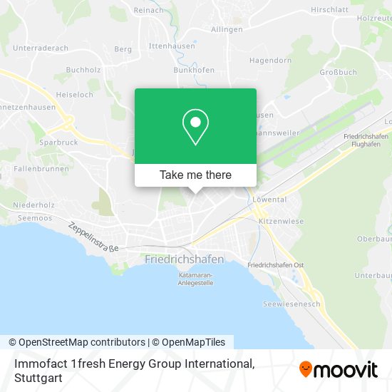 Карта Immofact 1fresh Energy Group International