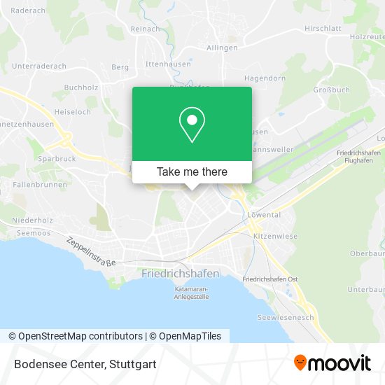 Bodensee Center map