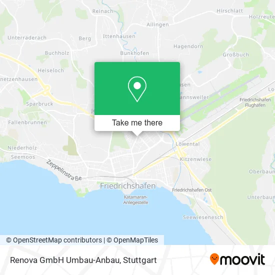Карта Renova GmbH Umbau-Anbau