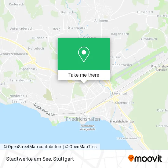 Карта Stadtwerke am See