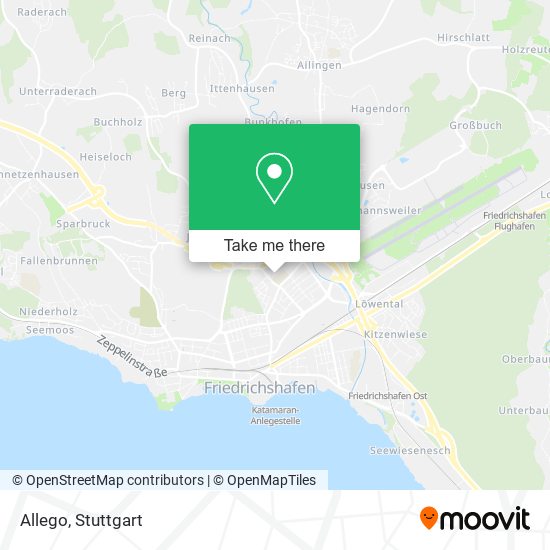 Карта Allego