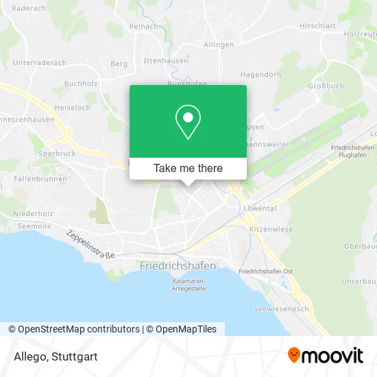 Карта Allego