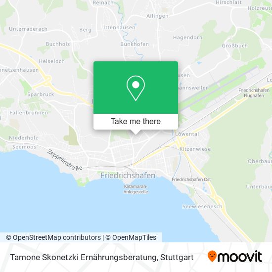 Tamone Skonetzki Ernährungsberatung map