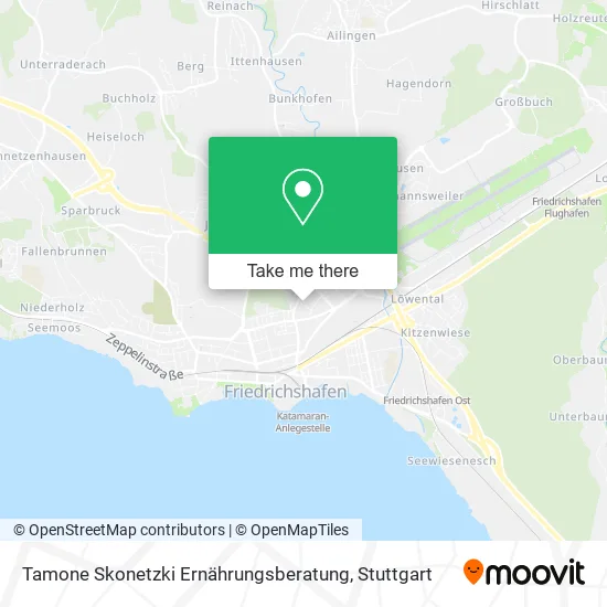 Карта Tamone Skonetzki Ernährungsberatung